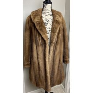 Brown Mink Fur Coat